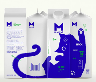 Depot и Милград: как котики помогли повысить продажи молока