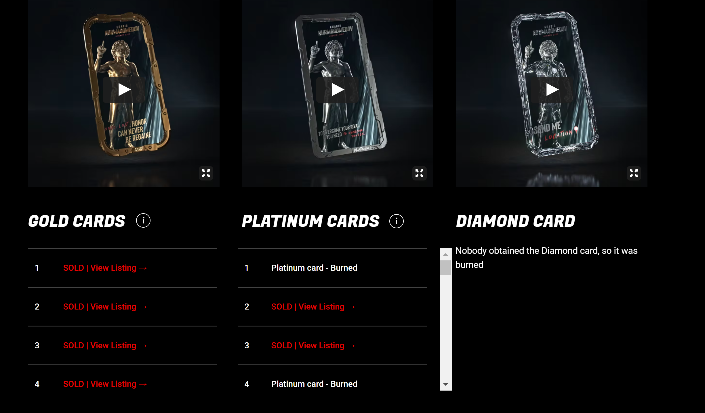 Nft токен хабиб нурмагомедов