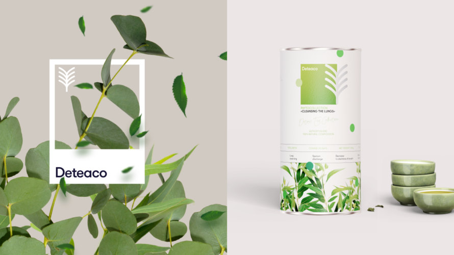 Брендинг, упаковка и&nbsp;вебсайт для&nbsp;детокс чая