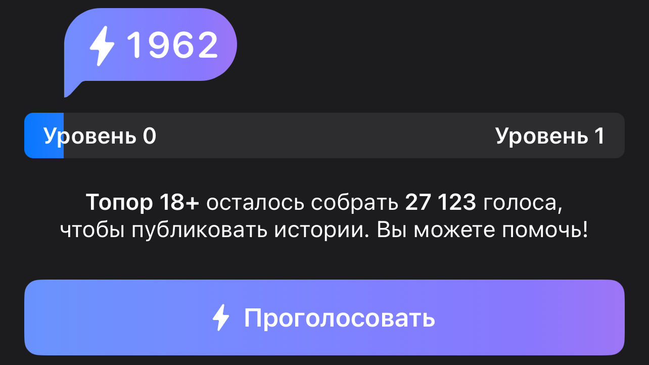 Телеграм-шоу «Голос»: крупнейшие каналы не могут собрать бусты для  публикации сториз в Telegram — ADPASS