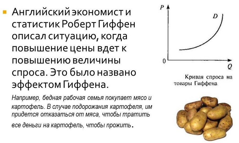 Товар гиффена спрос. Товары Гиффена. Товары Гиффена это в экономике. Эффект Гиффена в экономике. Парадокс Гиффена.