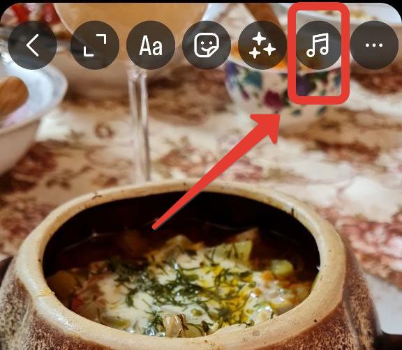 добавить музыку в инстаграм - фото