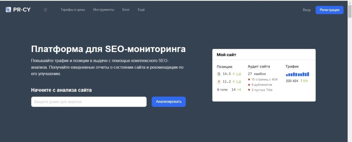 ТОП сервисов как проверить посещаемость сайта онлайн: своего и чужого Pr-Cy