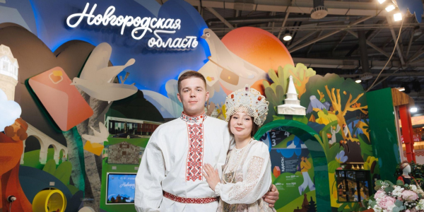 Яркое полотно истории: как&nbsp;Лира создавала стенд Новгородской области для&nbsp;выставки «Россия»