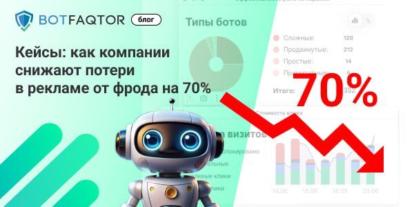 Кейсы: как&nbsp;компании снижают потери в&nbsp;рекламе от&nbsp;фрода на&nbsp;70%