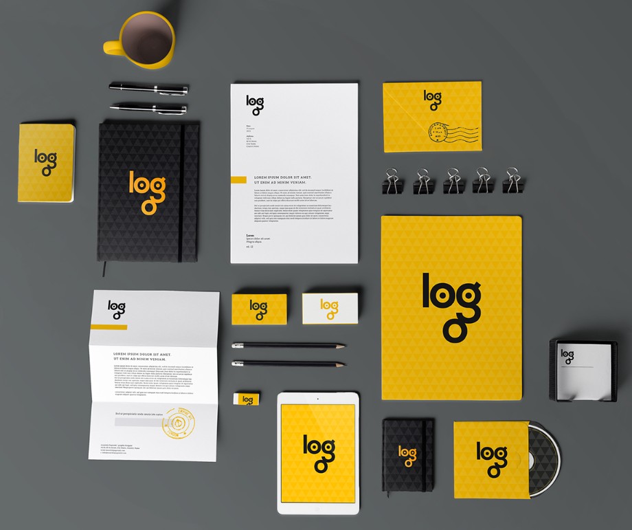 элементы фирменного стиля - фото