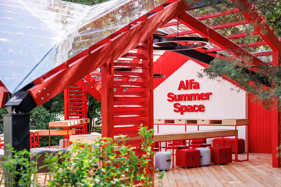 pos материалы в зоне ожидания - фото