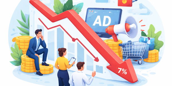 Реклама входит в режим экономии: в 2026 году темпы рекламного роста сократятся до 7%