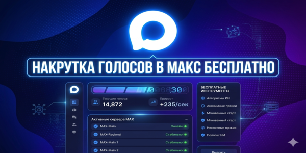 Накрутка голосов в Макс бесплатно и за деньги – ТОП 20 площадок пиара в 2026 году