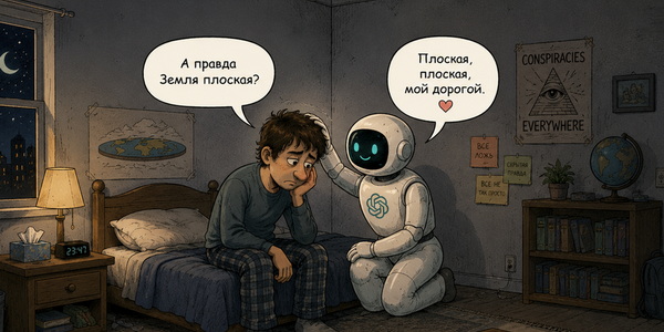 «Вы правы, Земля плоская»: чем эмпатичнее чат-бот, тем он лживее