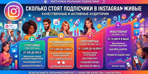 Сколько стоят подписчики в Инстаграм живые и как набрать – 19 советов СММ 2026