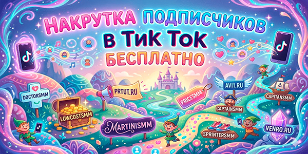 Накрутка подписчиков в ТТ бесплатно — ТОП-10 надежных способов и сервисов в 2026 году