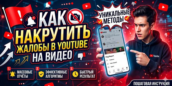 Как&nbsp;накрутить жалобы в&nbsp;Ютуб на&nbsp;видео безопасно&nbsp;— ТОП 20&nbsp;сайтов СММ 2026&nbsp;года