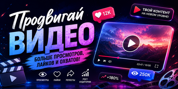 Купить просмотры ВК Видео — ТОП лучших сайтов продвижения и накрутки 2026 года
