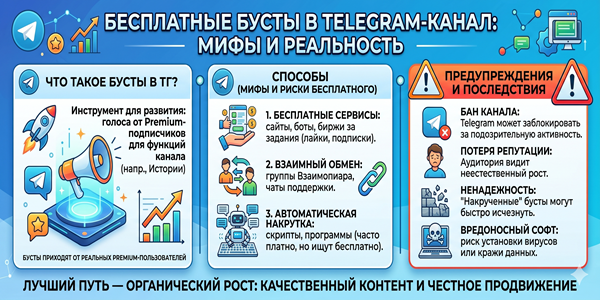 Накрутка бустов в&nbsp;Телеграм канал бесплатно&nbsp;— ТОП 25&nbsp;сервисов для&nbsp;каналов 2026&nbsp;года