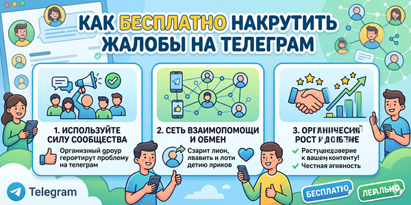 Как бесплатно накрутить жалобы на Телеграм – разбор 25 ТОП сайтов 2026 года