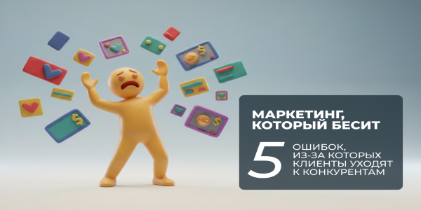 Маркетинг, который бесит: чек-лист из&nbsp;5&nbsp;ошибок для&nbsp;бизнеса