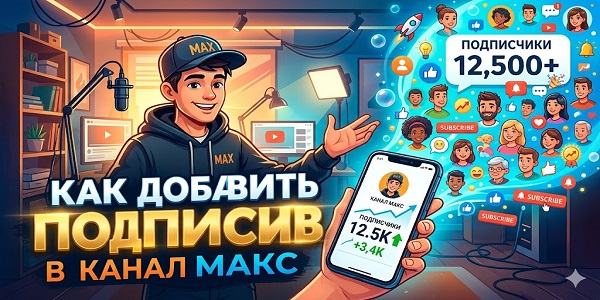 Как добавить подписчиков в канал Макс? Топ лучших смм сервисов и сайтов