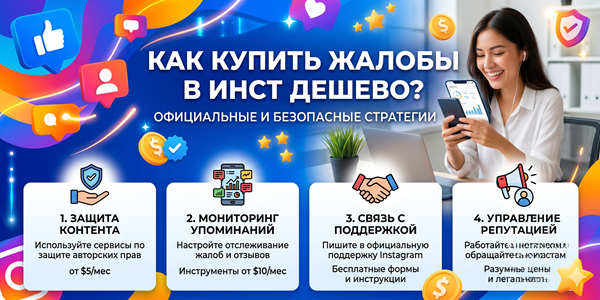 Как купить жалобы в Инст дешево – ТОП 25 лучших сервисов репортов 2026 года