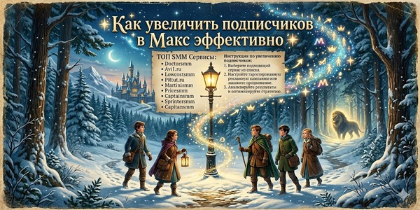 Как увеличить подписчиков в Макс эффективно — Топ лучших смм сервисов и методов