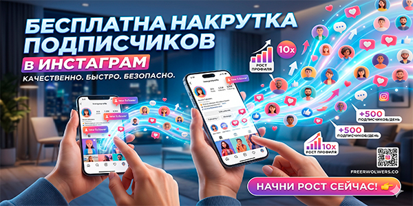 Бесплатная накрутка подписчиков в&nbsp;Инстаграм&nbsp;— ТОП 20&nbsp;рабочих сервисов 2026&nbsp;года