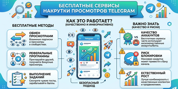 Сервисы накрутки просмотров ТГ бесплатно&nbsp;— ТОП 20&nbsp;нишевых сервисов пиара 2026&nbsp;года 🔥