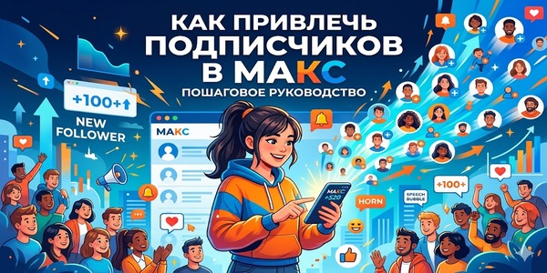 ТОП сервисов, чтобы привлечь подписчиков в Макс и эффективные методы для вашего профиля