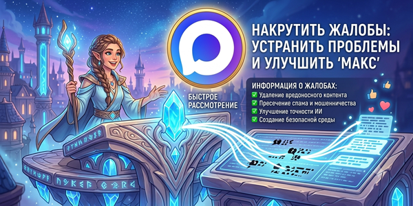 Накрутить жалобы на сообщения в Макс – ТОП 20 сайтов с гарантией в 2026 году