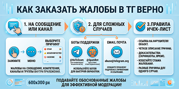 Как заказать жалобы в ТГ верно на канал – ТОП 27 сервисов репортов в 2026 году