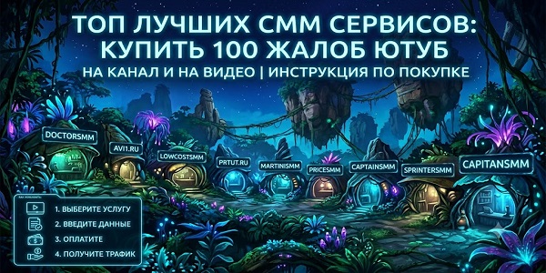 Купить 100 жалоб Ютуб на канал и на видео — ТОП надежных способов в 2026 году