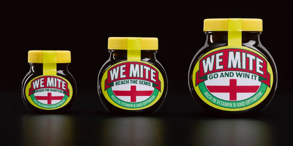 Marmite упаковала футбольный оптимизм англичан в разную тару