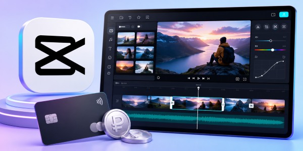 Как купить подписку в CapCut: ТОП-9 способов оплаты CapCut Pro из России
