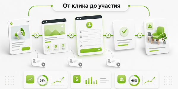 Регистрация на&nbsp;интенсив как&nbsp;часть рекламной воронки