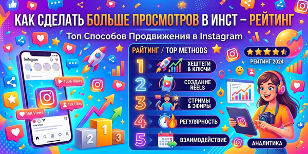Как сделать больше просмотров в Инст – рейтинг ТОП 25 сервисов накрутки в 2026 году