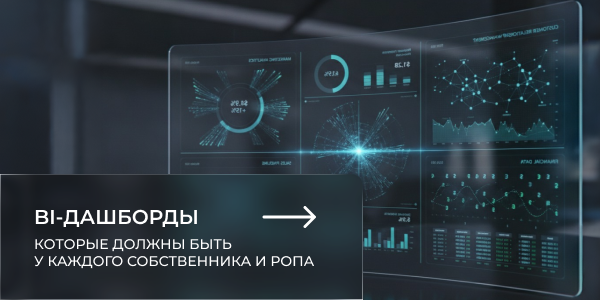 Дашборды для собственника и РОПа: как перестать гадать и начать управлять за 5 минут в день