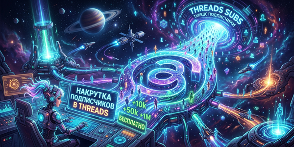 Накрутка подписчиков в Threads бесплатно – ТОП 30 идеальных сервисов раскрутки 2026