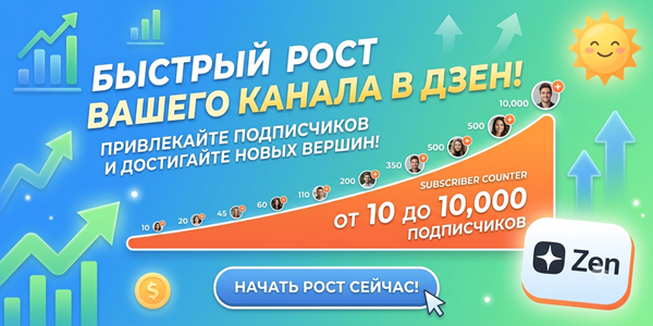Купить подписчиков в Дзен Яндекс от 10 до 10000 – ТОП 20 сайтов для пиара в 2026 году