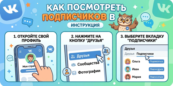 Как посмотреть подписчиков в ВК и привлечь новых – ТОП 25 сайтов в 2026 году