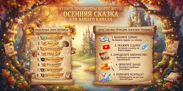 Купить просмотры шортс Ютуб — ТОП сервисов и секреты успеха в 2026 году