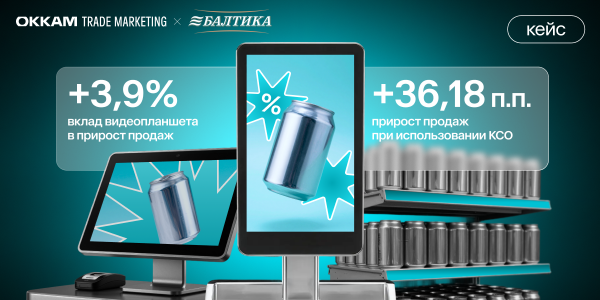 Кейс Okkam Trade Marketing × «Балтика»: нашли идеальный сплит в&nbsp;InStore через&nbsp;A/B тесты на&nbsp;данных карт лояльности
