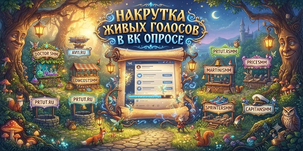 Накрутка живых голосов в ВК опросе — ТОП сервисов и эффективные стратегии 2026