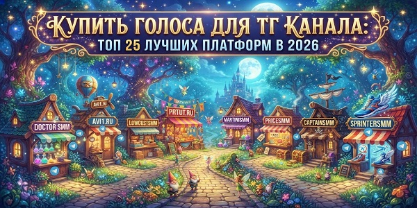 Как купить голоса для ТГ канала в 2026 году — марафон лучших методик и смм платформ