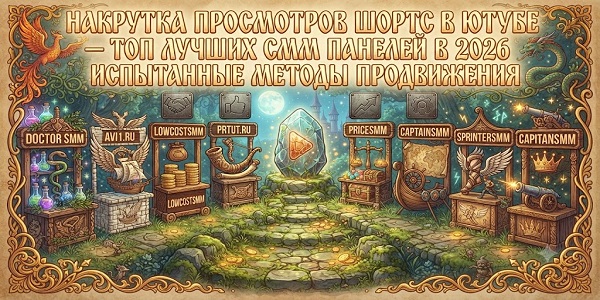 Накрутка просмотров шортс в Ютубе — как безопасно ускорить рост канала в 2026 году