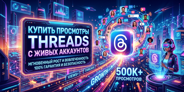 Купить просмотры Threads с живых аккаунтов – ТОП 20 сервисов и идей продвижения