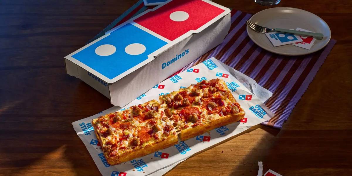 Domino’s испекла собственный логотип