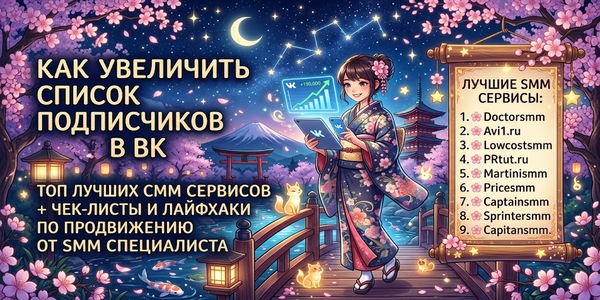 Как увеличить список подписчиков в ВК — подробное сравнение, цена, стоимость услуг, подборка лучших инструментов и Топовые смм сервисы для накрутки. Выгодны ли альтернативы, что лучше выбрать для продвижения и можно ли получить быстрый рост без рисков в 2026 году