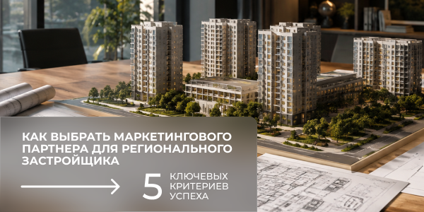 5 критериев выбора маркетингового партнера для регионального застройщика