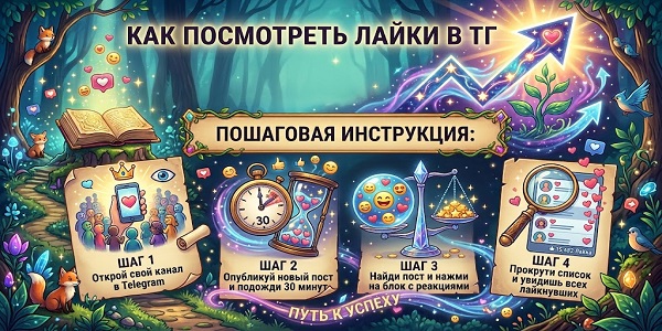 Как посмотреть лайки в ТГ полная инструкция по проверке реакций +Топ смм сервисов