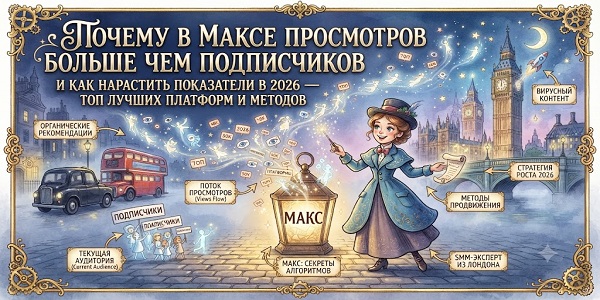 Почему в Максе просмотров больше чем подписчиков – ТОП причины и как нарастить показатели с помощью SMM сервисов