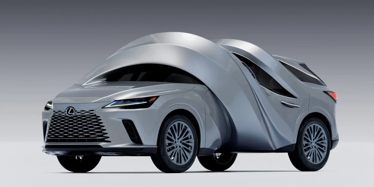 Lexus сделал из автомобилей штопор и бублик